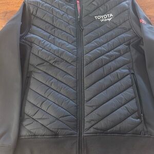 NWOT Levelwear Black Jacket. Size XL. With Toyota Logo